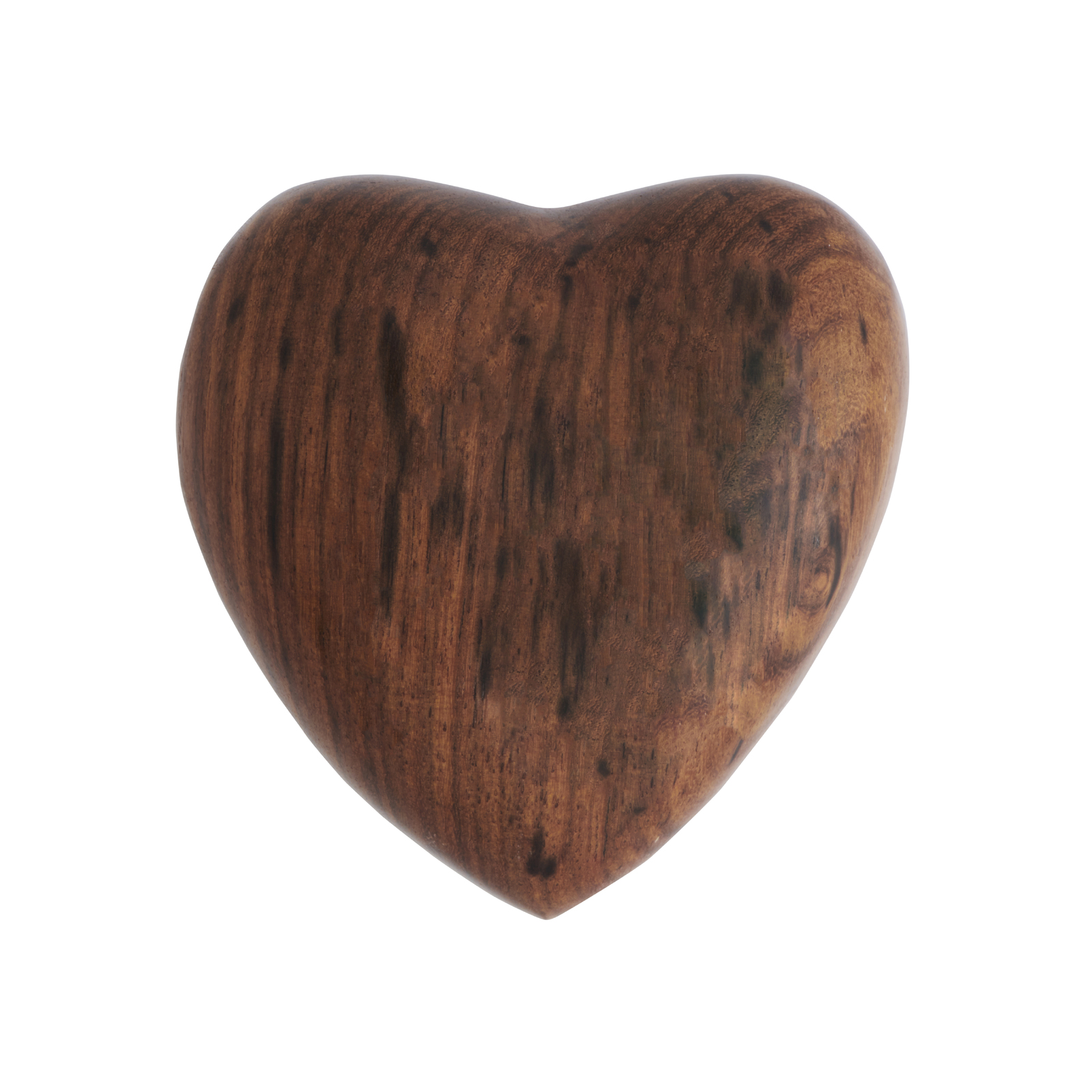 Rosewood Wooden Heart Keepsake Urn